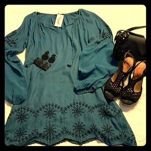 Jessica Simpson Blue Dress